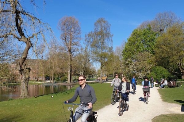 2. Biking in Westerpark