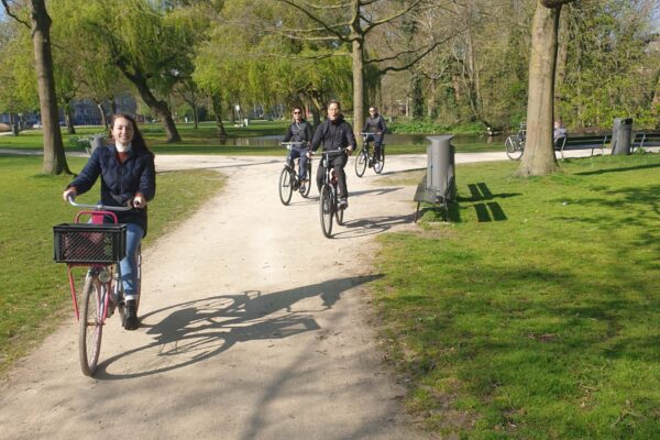 5. Biking in Westerpark 4